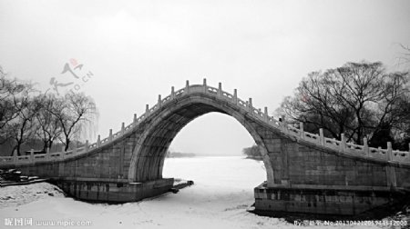 颐和园的冬天图片