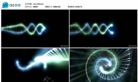 极光眩光视频实拍素材