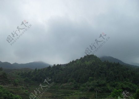安溪之美茶山风景图片