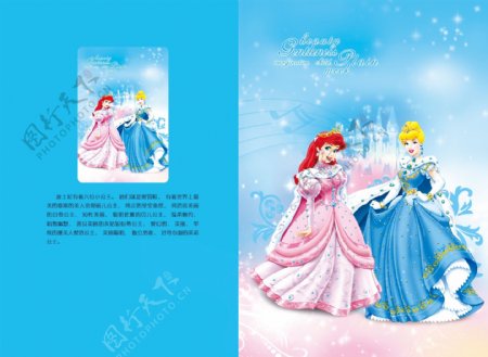 迪士尼公主彩芯封面图片