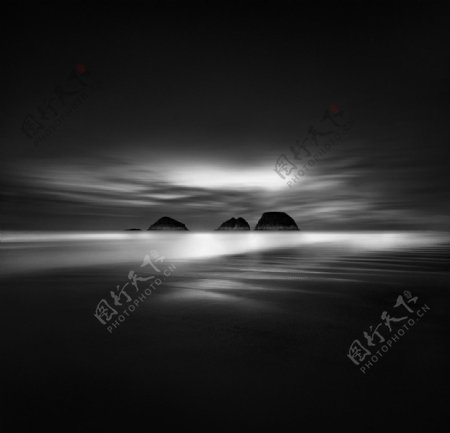黑夜岛屿图片