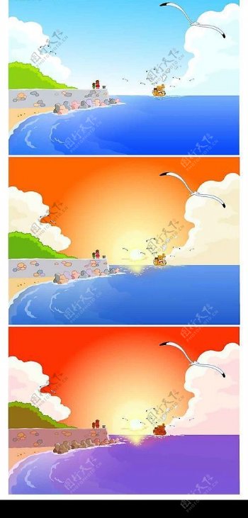 海滨风光图片