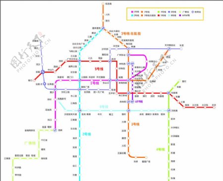 2014地铁线路图图片