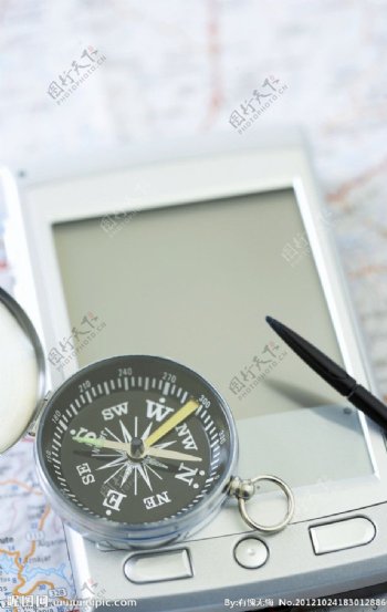 旅行指南针图片