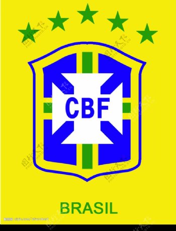 巴西队徽图片