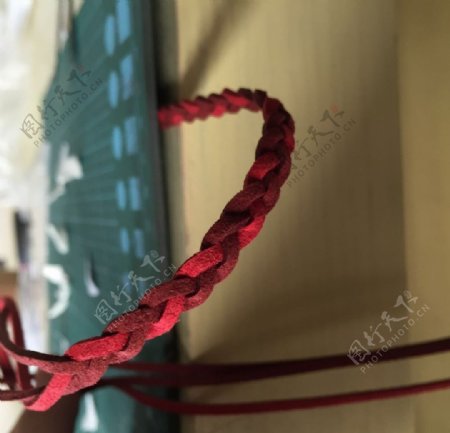 编织皮绳图片