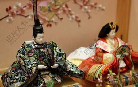 日本北海道传统人形玩偶图片