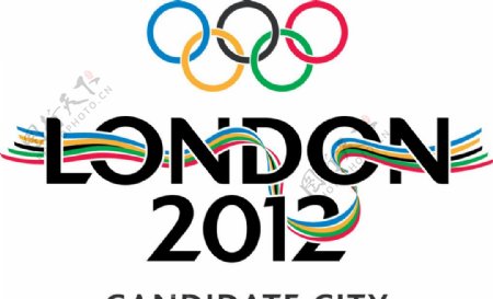 2012伦敦申奥会徽图片