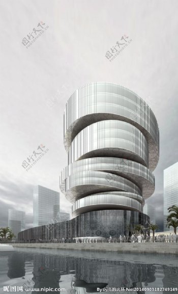 商务大楼环境设计图片