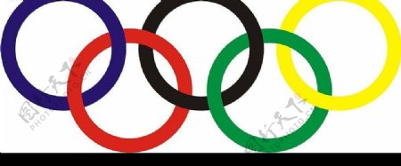 奥运五环图片
