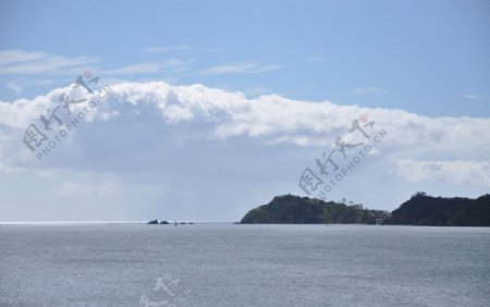 新西兰的岛屿湾图片