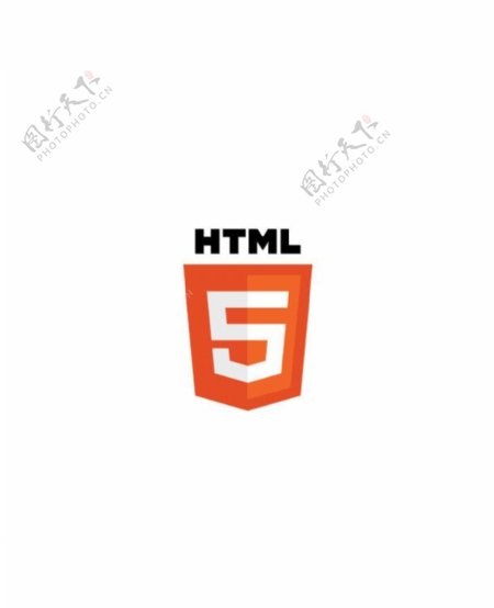 HTML5矢量标志图片