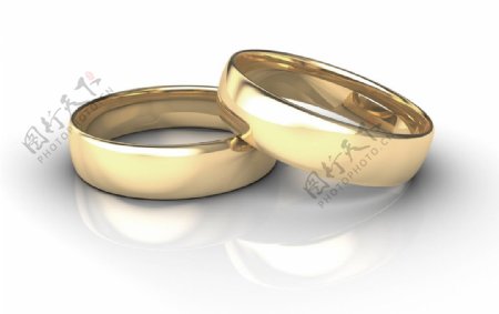 浪漫结婚戒指图片