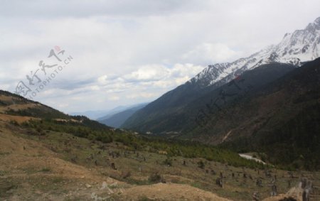 雪山图片