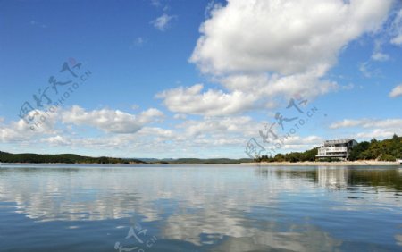 牡丹江镜泊湖图片
