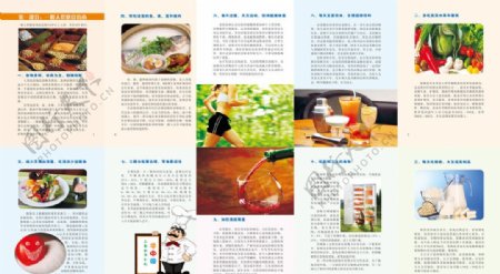 健康膳食手册图片