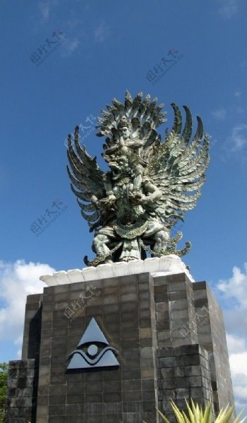 泰国雕像全景图片