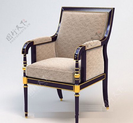 精致欧式家具休闲椅图片