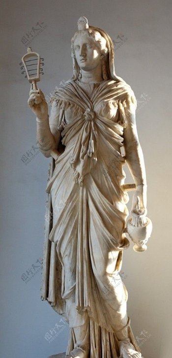 古希腊大理石女神像图片