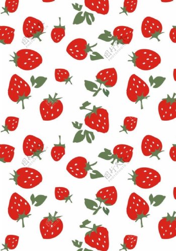矢量草莓图片