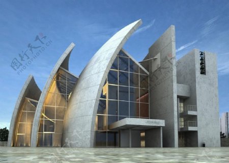 国外顶尖3D建筑设计图片
