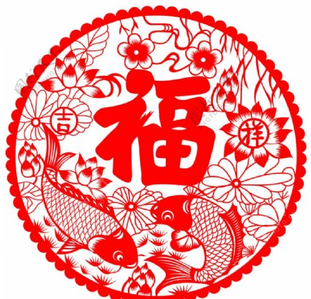 2015年窗花高清春节图片