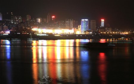 万州夜景图片