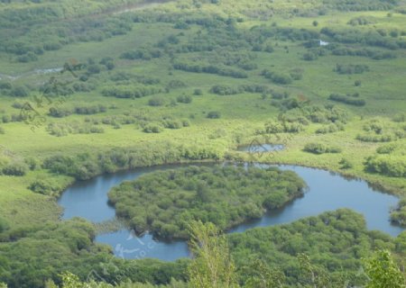 额尔古纳湿地图片