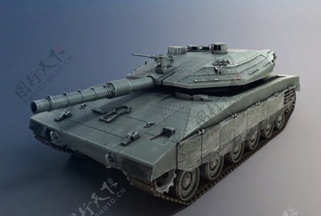 坦克3d模型图片