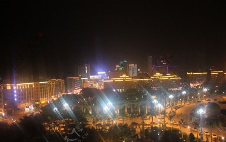 城市灯火图片