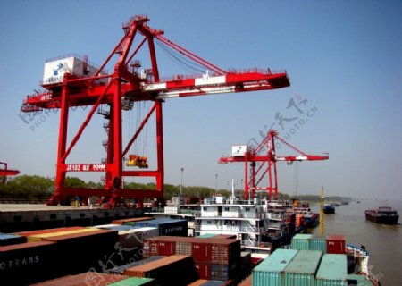 江西九江港外贸码头图片