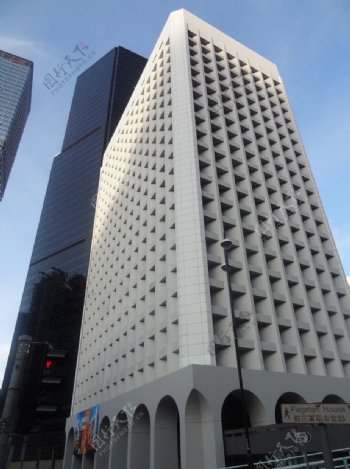 香港的大厦外立面图片