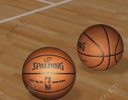 3D篮球模型图片
