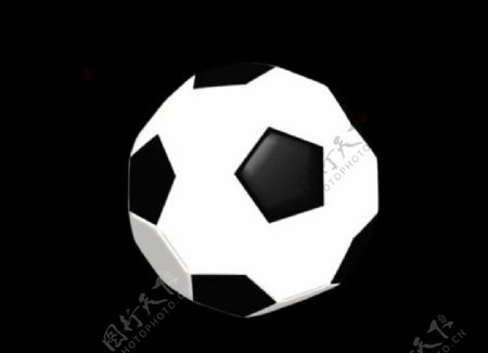 3D足球图片