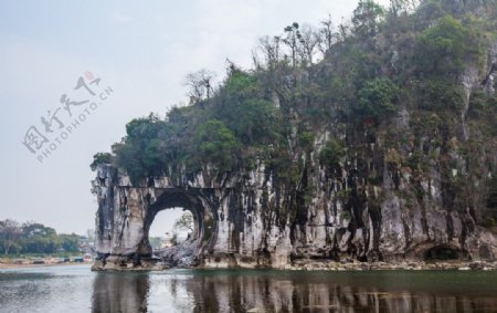 象鼻山图片