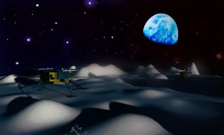 嫦娥三号3D文件图片