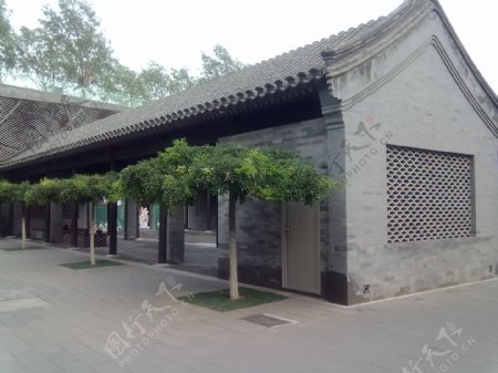 北京鸟巢附近公园图片