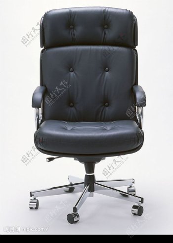 商务皮质老板椅图片