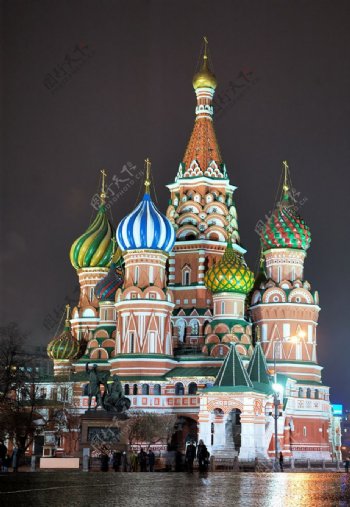 莫斯科之夜高清图片