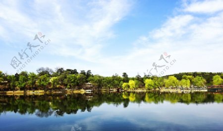 避暑山庄风景图片