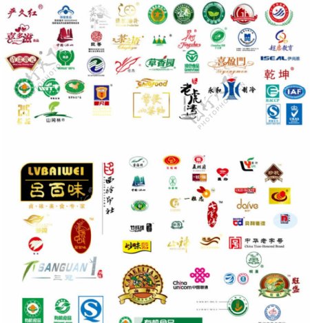 衢州市各企业矢量标志图片