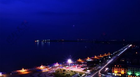 长兴岛夜景图片