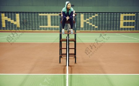 NIKE网球系列广告宣传平面图片