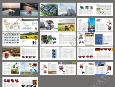 农业机械画册图片