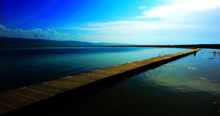 木桥湖图片
