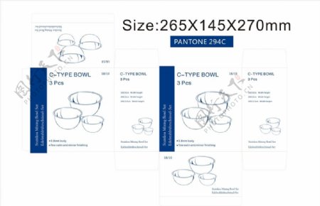 厨具彩盒设计图片