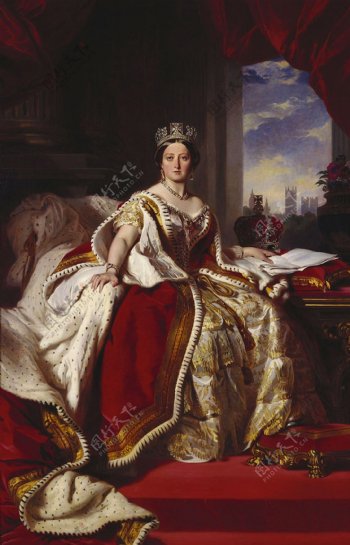 维多利亚女王图片