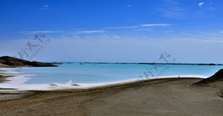 茶卡盐湖风景图片
