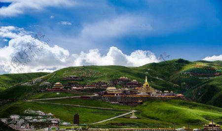 东嘎寺风景图片