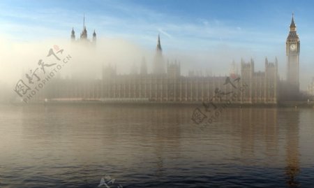 伦敦雾景图片